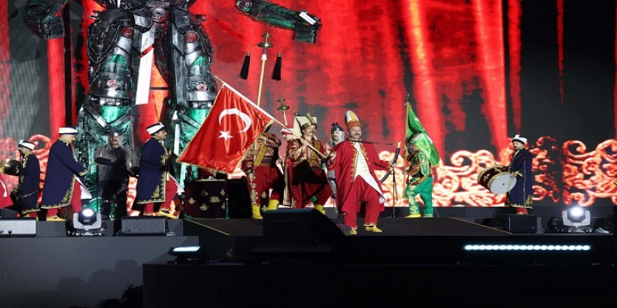 Büyükşehir Mehteri Ulsanda yeri göğü inletti