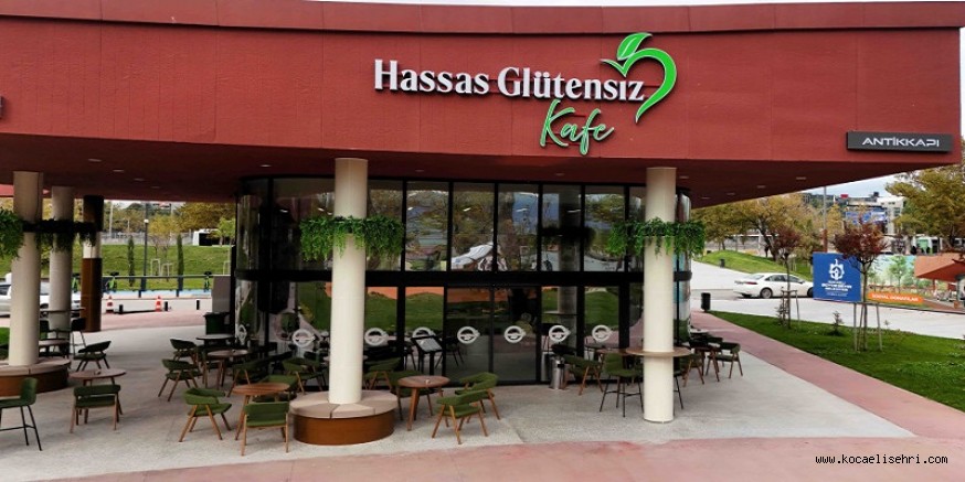 Glütensiz Kafe İzmit Millet Bahçesinde hizmet veriyor