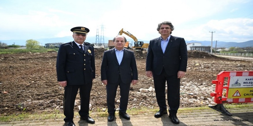 Kartepede Yeni Polis Merkezi İçin Çalışmalar Başladı