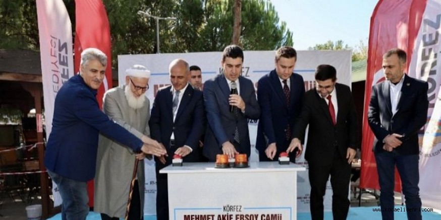 Körfezde Mehmet Akif Ersoy Camiinin Temeli Atıldı	