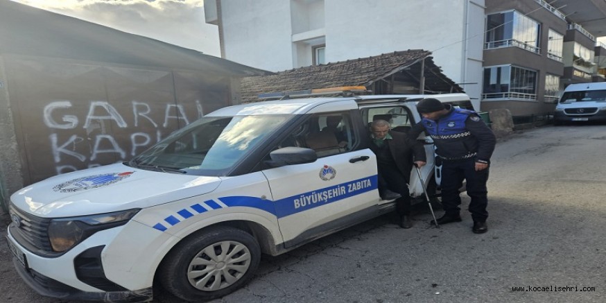 Mağdur vatandaşlara zabıta şefkati