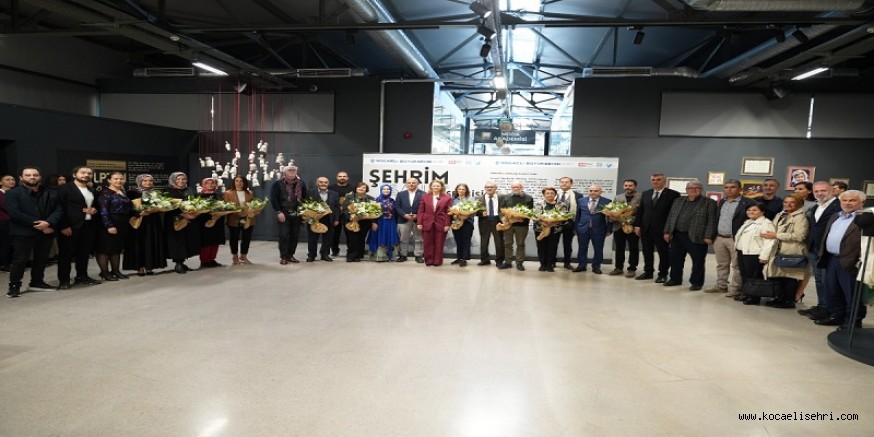 Şehrim Sanat sergisi yoğun ilgiyle açıldı