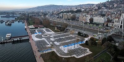 1 Mart Vapur İskelesi Otoparkı hizmete alındı