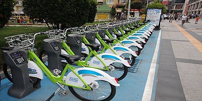 2024 yılında 20 milyon 485 bin dk bisiklet kullanıldı