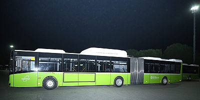 210 Otobüsten kalan son 20 Körüklü araç teslim edildi
