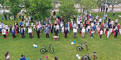41 Gence Bisiklet dağıtıldı