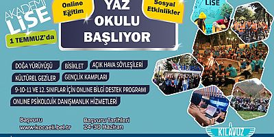 Akademi Lise yaz aylarında dolu dolu