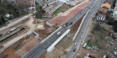 Alikahya Stadyum yolu süratle devam ediyor