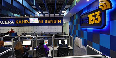 Alo 153 1 milyon 205 bin kişiye hizmet verdi