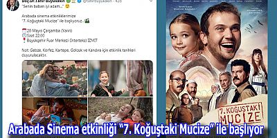 Arabada Sinema etkinliği başlıyor