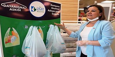 Askıda gıda zinciri yüzlerce eve aş oldu