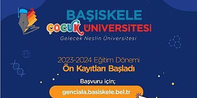 Başiskele Çocuk Üniversitesine Ön Kayıtlar Başladı	