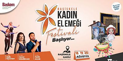 Başiskele Kadın El Emeği Festivali 18 Ağustosta 