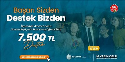 Başiskelenin Yeni Üniversitelilerine Eğitim Desteği	