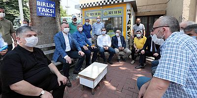 Başkan Büyükakın, izmit esnafıyla buluştu