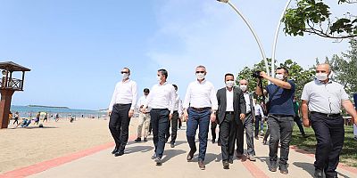 Başkan Büyükakın, ‘‘Kandıra sahilleri yaza hazır’’