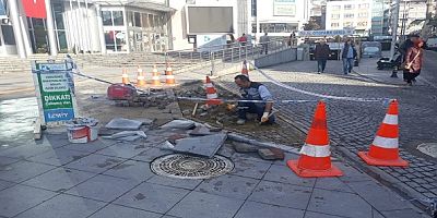 Belsa önüne acil durum araç girişi