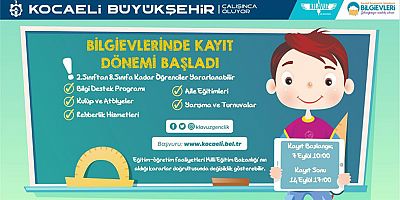 Bilgievleri’nde yeni dönem başlıyor