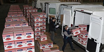 Bugün 3 bin gıda paketi dağıtılacak