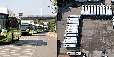 Büyükşehir 30 tane otobüs aldı 