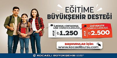 Büyükşehir Belediyesinden öğrencilere burs desteği