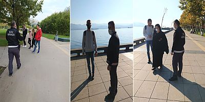 Büyükşehir’den maske ve sosyal mesafe denetimi