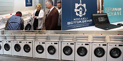 Büyükşehir’den Üniversite öğrencilerine çamaşırhane hizmeti