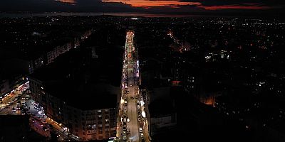 Büyükşehir Gebzeyi ışıl ışıl yaptı