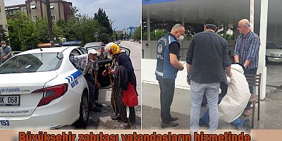 Büyükşehir zabıtası vatandaşların hizmetinde