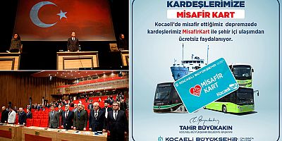 Büyükşehirden depremzedelere ücretsiz ulaşım