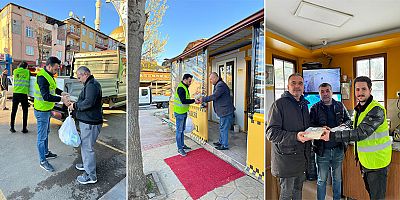 Büyükşehirden taksicilere sıcak iftarlık