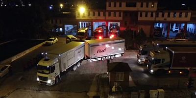 Büyükşehirin mobil afet tırları Düzcede