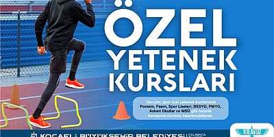 Büyükşehirin Özel Yetenek Kursları