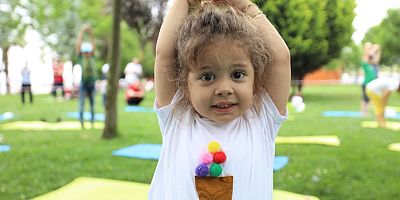 Çocuklar Başiskele Sahili´nde Spor Yaptı	