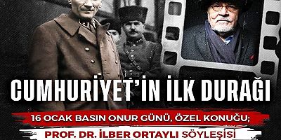 Cumhuriyetin İlk Durağı İzmit galasının onur konuğu: Prof. Dr. İlber Ortaylı