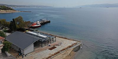 Darıca’daki yeni restoran sahil parkına yakışacak