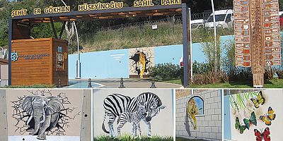 Darıca Sahil Parkı’na estetik dokunuş