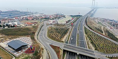 Dilovasına köprü manzaralı seyir terası