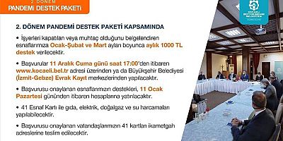 Esnaf destek paketinin detayları netleşti
