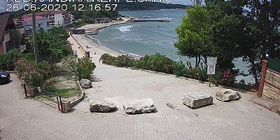 Evinizden Kerpe Sahili’ni canlı görebileceksiniz