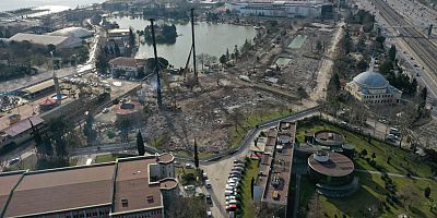 Fuarın millet bahçesine dönüşümü devam ediyor