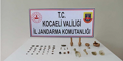 Gebzede tarihi eser kaçakçılığı