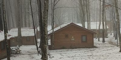 GÖLCÜK ERİKLİTEPE BEYAZ ÖRTÜYLE KAPLANDI