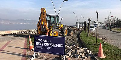 Gölcük Kavaklı Sahil Caddesinin çehresi değişecek