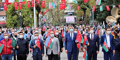 Gölcük´ten Azerbaycan´a Büyük Destek