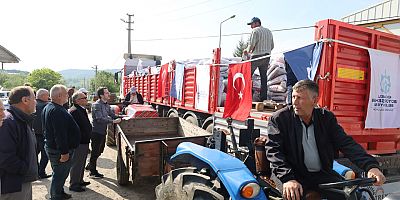 Gübre desteği çiftçilerin yüzünü güldürüyor