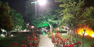 Güneş artık izmit’te geceyi de aydınlatıyor