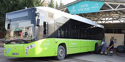 Güvenli yolculuk için otobüsler kışa hazır