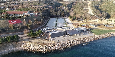 İki sahili birleştiren parkta sona yaklaşılıyor