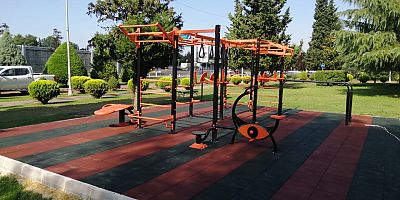 İlk workout spor istasyonu Yahya Kaptan’da
